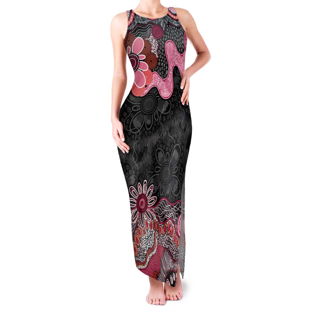 Australia NAIDOC Week 2026 Tank Maxi Dress Aboriginal Contemporary Art