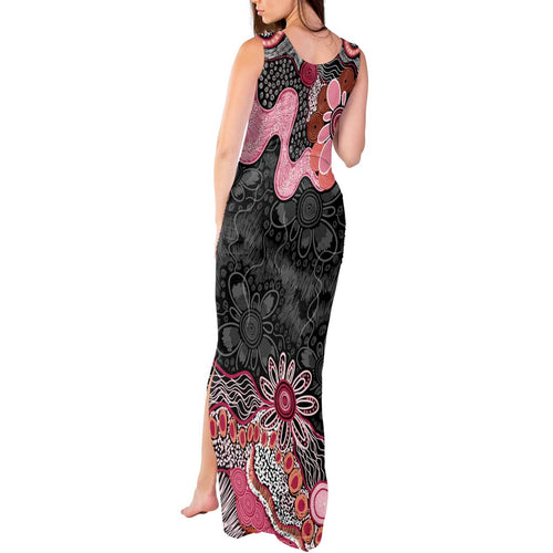 Australia NAIDOC Week 2026 Tank Maxi Dress Aboriginal Contemporary Art