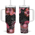 Australia NAIDOC Week 2026 Tumbler With Handle Aboriginal Contemporary Art