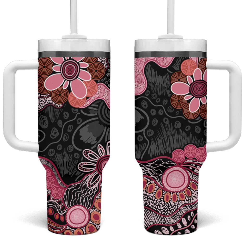 Australia NAIDOC Week 2026 Tumbler With Handle Aboriginal Contemporary Art