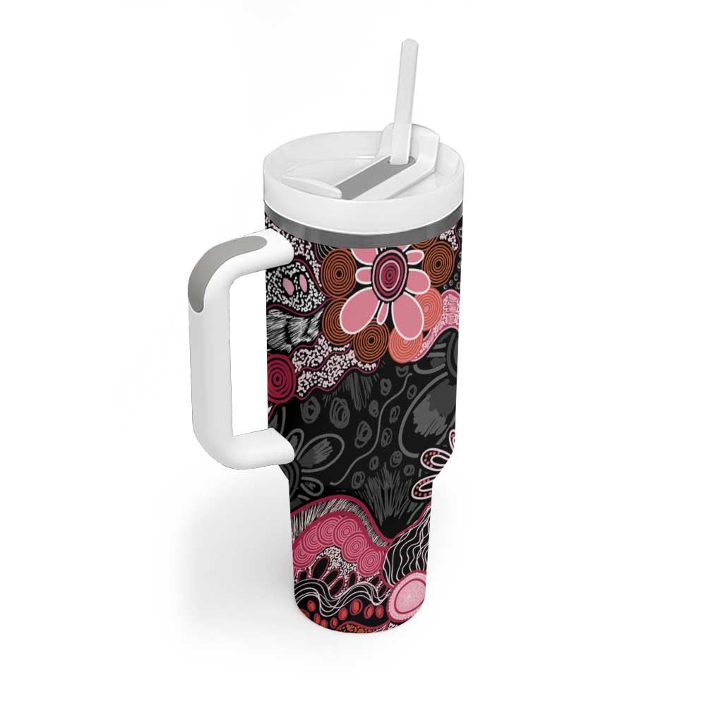 Australia NAIDOC Week 2026 Tumbler With Handle Aboriginal Contemporary Art