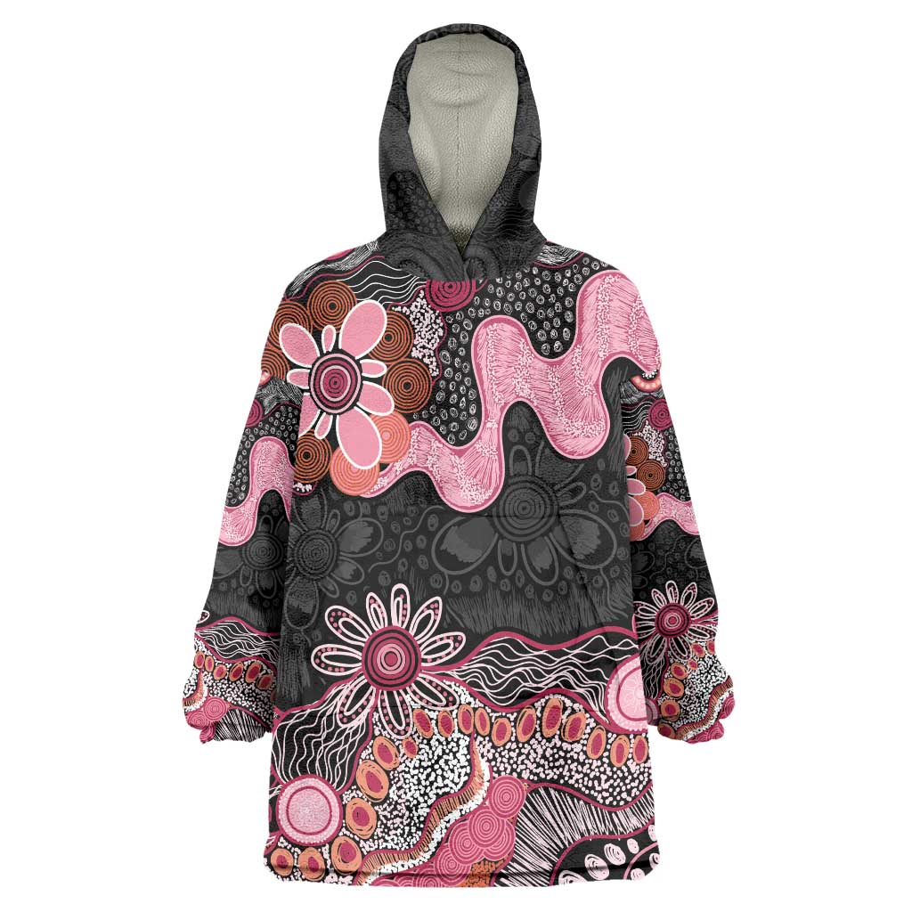 Australia NAIDOC Week 2026 Wearable Blanket Hoodie Aboriginal Contemporary Art