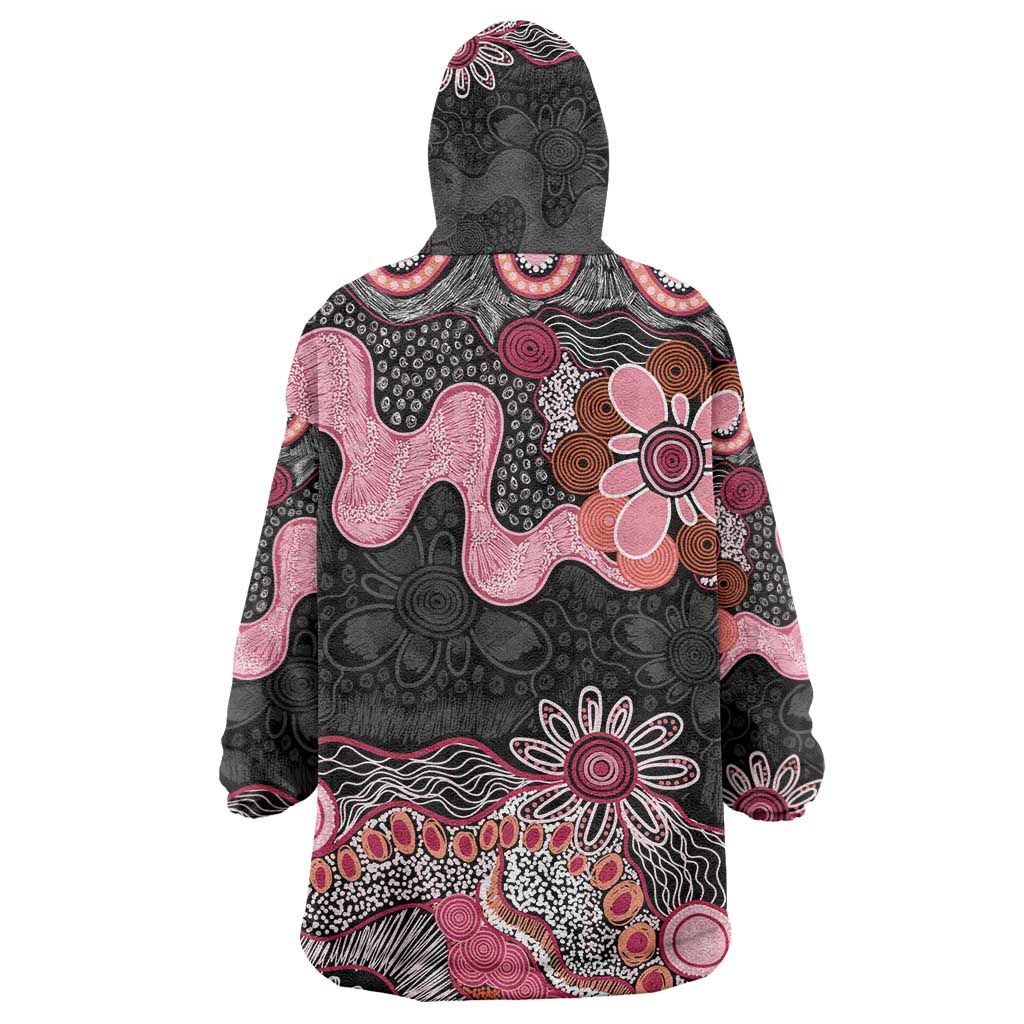Australia NAIDOC Week 2026 Wearable Blanket Hoodie Aboriginal Contemporary Art