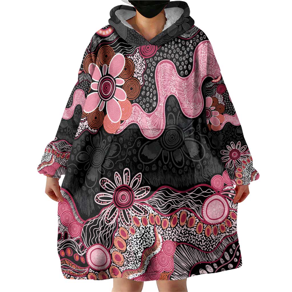 Australia NAIDOC Week 2026 Wearable Blanket Hoodie Aboriginal Contemporary Art