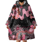 Australia NAIDOC Week 2026 Wearable Blanket Hoodie Aboriginal Contemporary Art