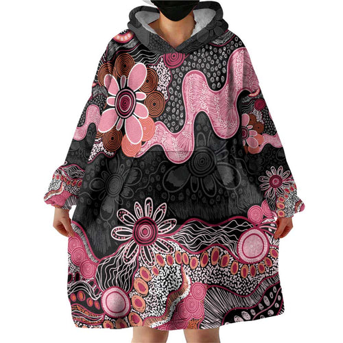 Australia NAIDOC Week 2026 Wearable Blanket Hoodie Aboriginal Contemporary Art