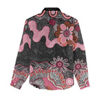 Australia NAIDOC Week 2026 Women Casual Shirt Aboriginal Contemporary Art