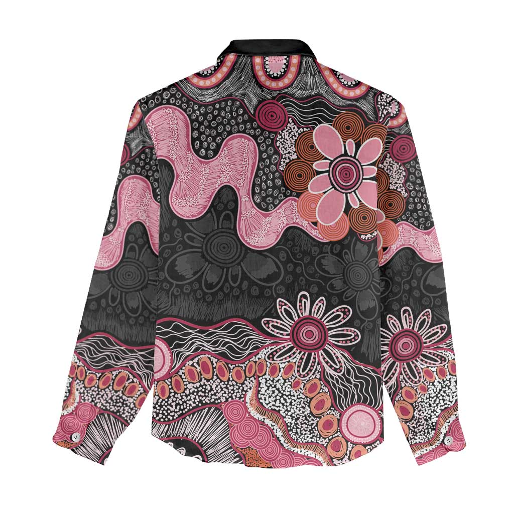 Australia NAIDOC Week 2026 Women Casual Shirt Aboriginal Contemporary Art