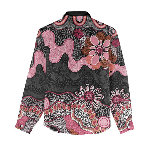 Australia NAIDOC Week 2026 Women Casual Shirt Aboriginal Contemporary Art