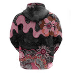 Australia NAIDOC Week 2026 Zip Hoodie Aboriginal Contemporary Art