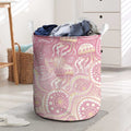 Pastel NAIDOC Week 2026 First Nations Indigenous Laundry Basket Jellyfish
