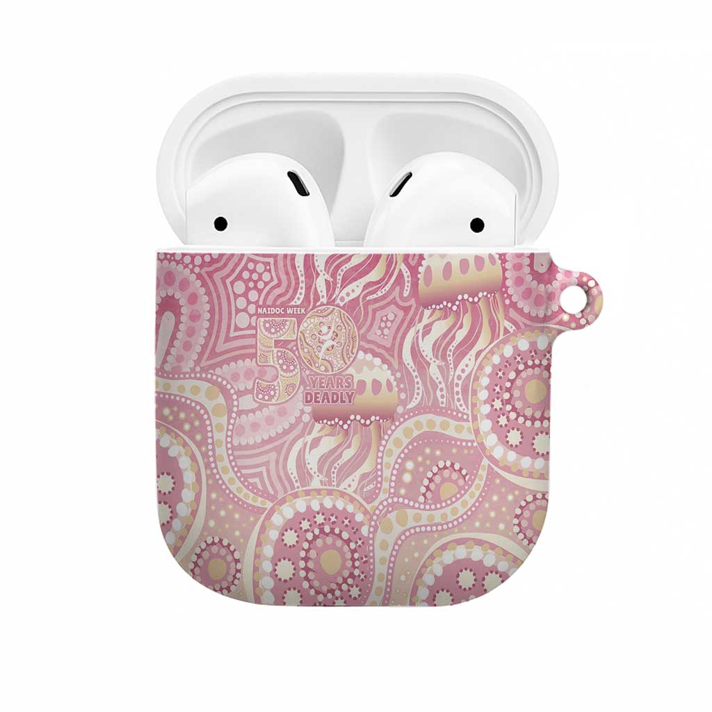 Pastel NAIDOC Week 2026 First Nations Indigenous AirPods Case Jellyfish