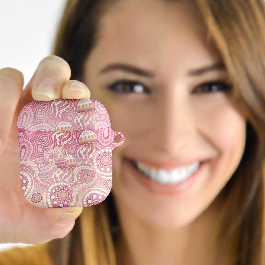 Pastel NAIDOC Week 2026 First Nations Indigenous AirPods Case Jellyfish