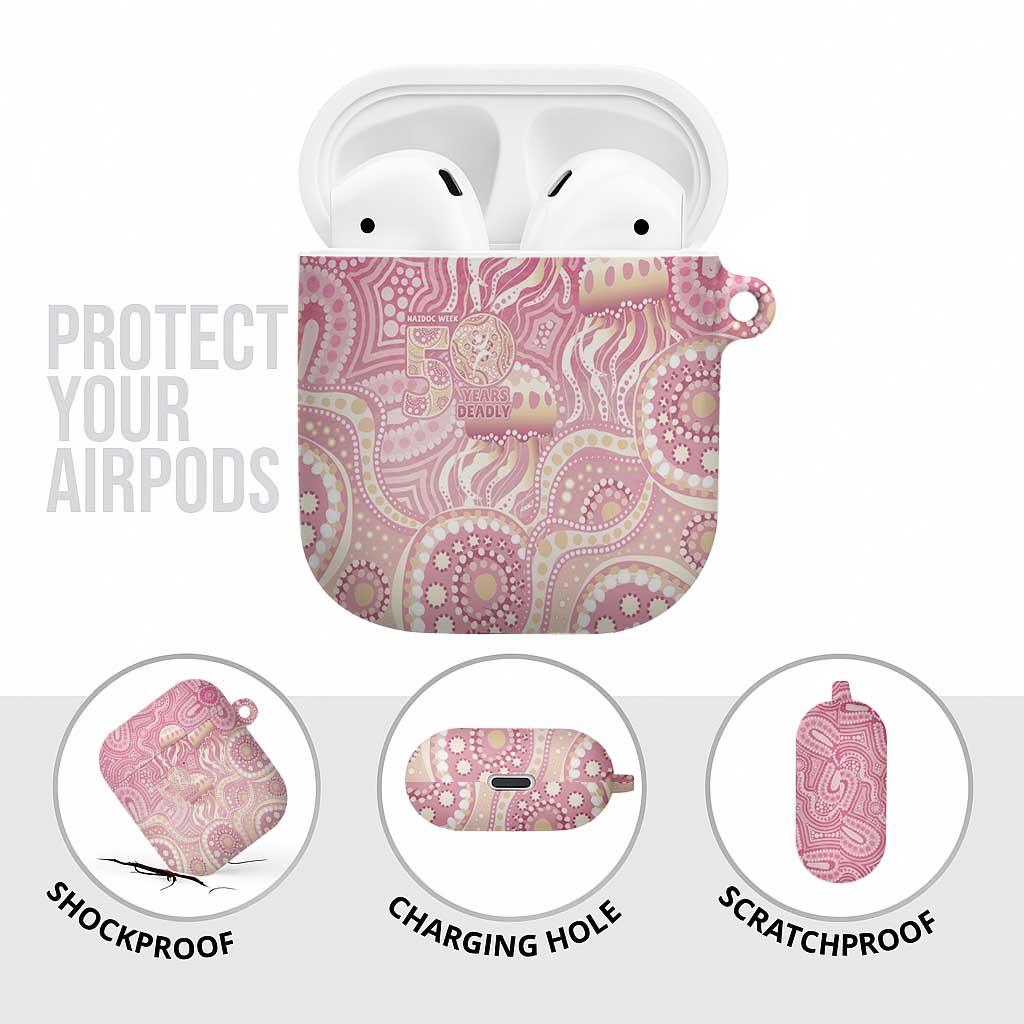 Pastel NAIDOC Week 2026 First Nations Indigenous AirPods Case Jellyfish