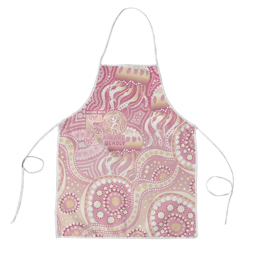 Pastel NAIDOC Week 2026 First Nations Indigenous Apron Jellyfish
