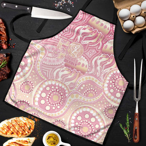 Pastel NAIDOC Week 2026 First Nations Indigenous Apron Jellyfish