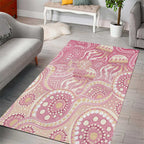 Pastel NAIDOC Week 2026 First Nations Indigenous Area Rug Jellyfish