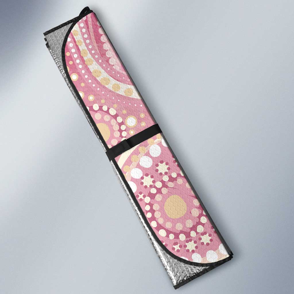 Pastel NAIDOC Week 2026 First Nations Indigenous Auto Sun Shade Jellyfish