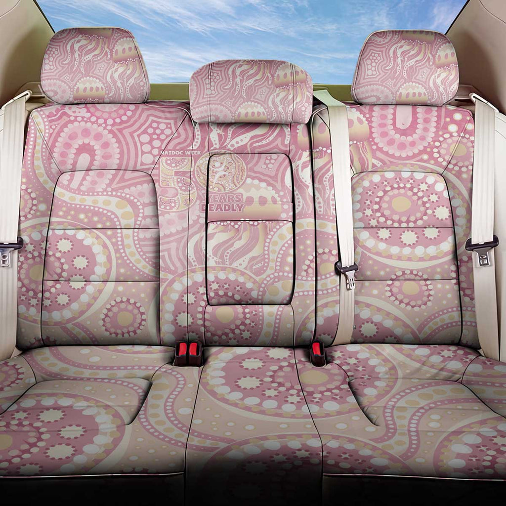 Pastel NAIDOC Week 2026 First Nations Indigenous Back Car Seat Cover Jellyfish