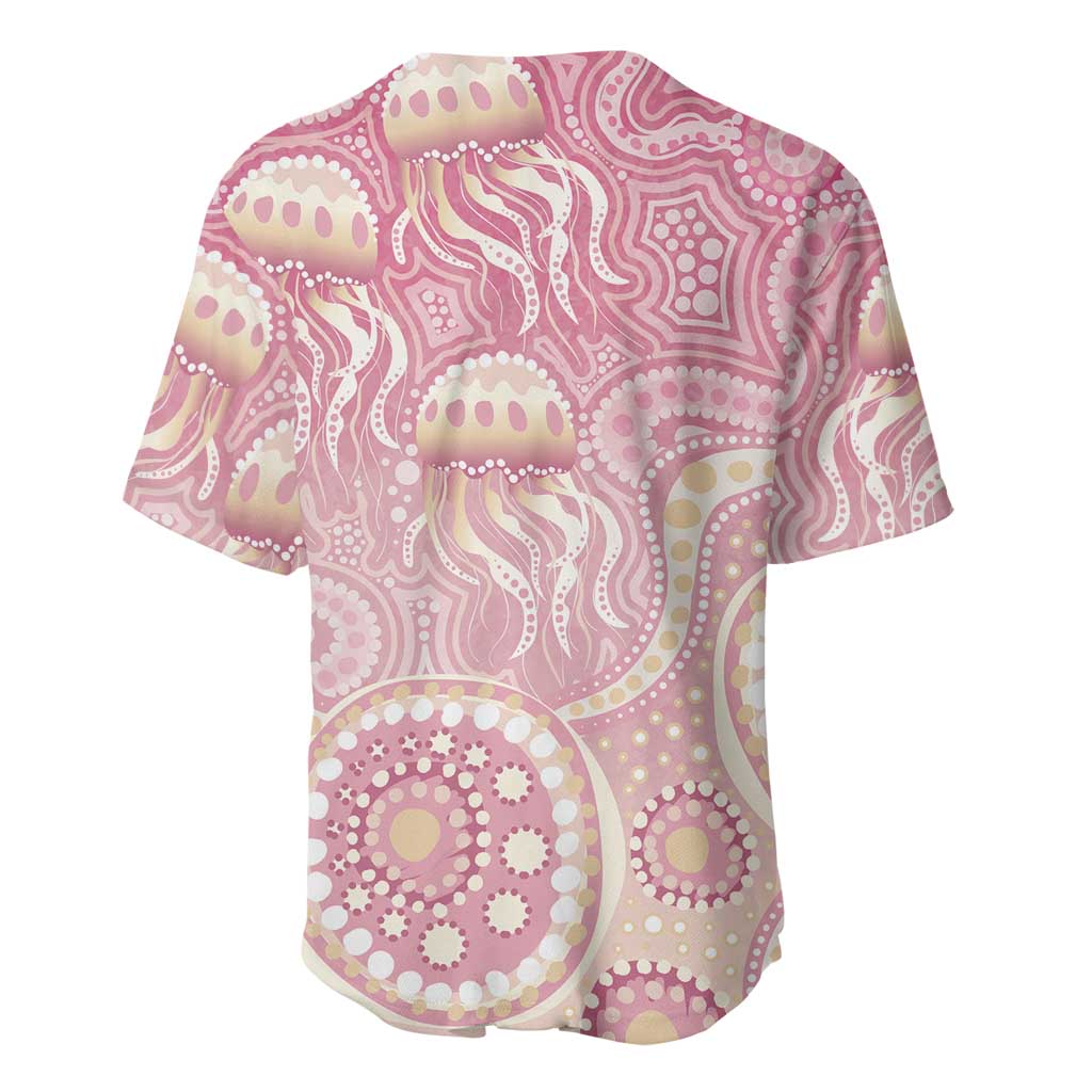Pastel NAIDOC Week 2026 First Nations Indigenous Baseball Jersey Jellyfish