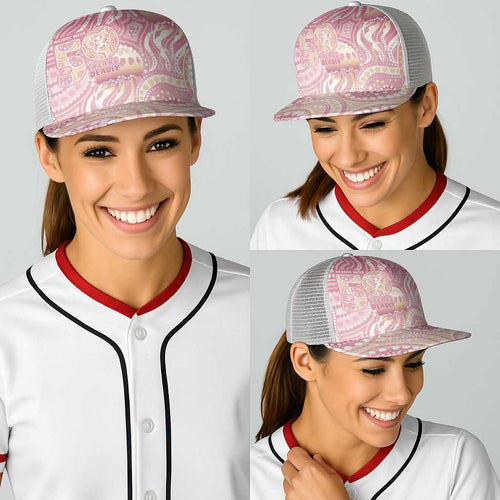 Pastel NAIDOC Week 2026 First Nations Indigenous Baseball Net Cap Jellyfish