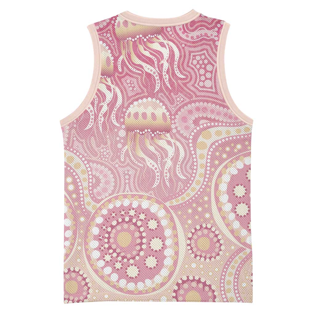 Pastel NAIDOC Week 2026 First Nations Indigenous Basketball Jersey Jellyfish