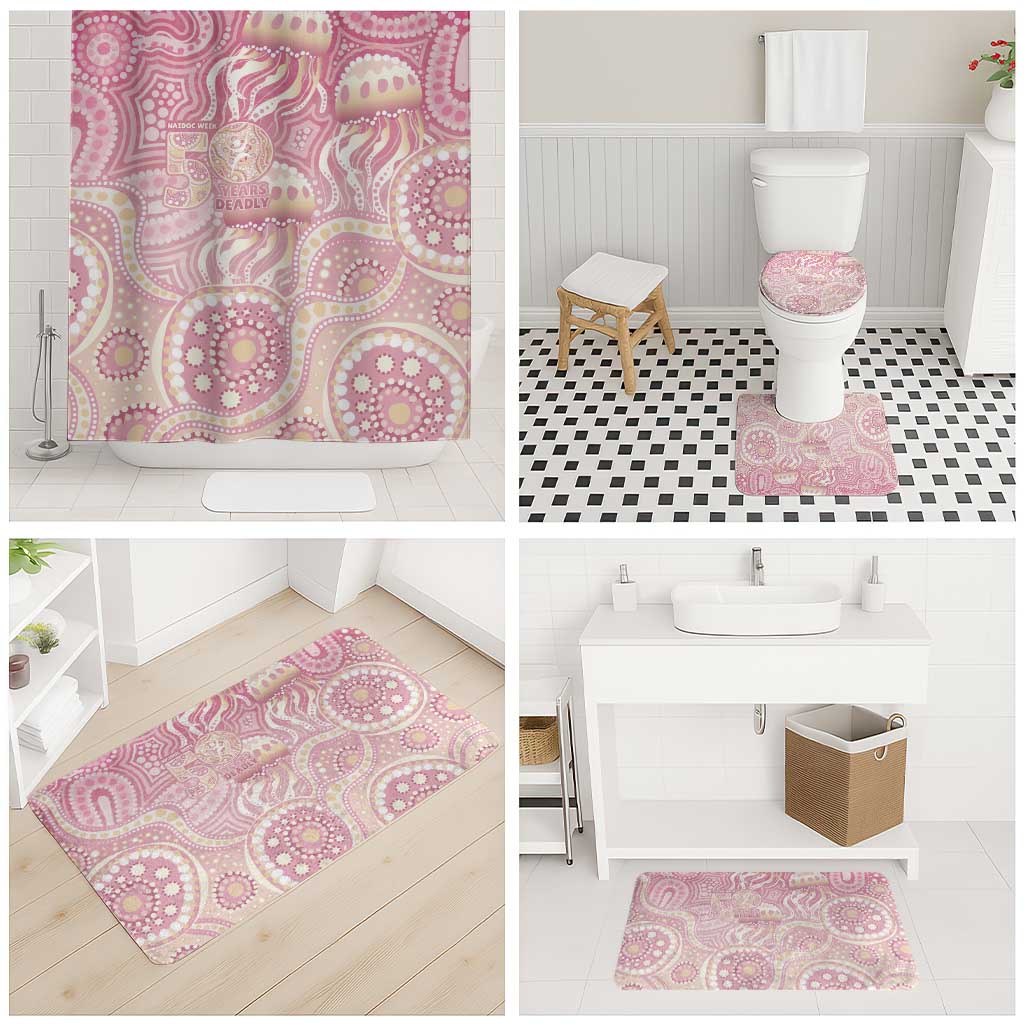 Pastel NAIDOC Week 2026 First Nations Indigenous Bathroom Set Jellyfish