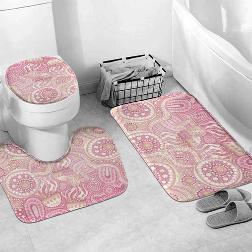 Pastel NAIDOC Week 2026 First Nations Indigenous Bathroom Set Jellyfish