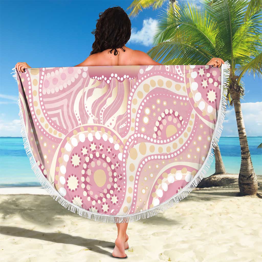 Pastel NAIDOC Week 2026 First Nations Indigenous Beach Blanket Jellyfish