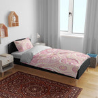Pastel NAIDOC Week 2026 First Nations Indigenous Bedding Set Jellyfish