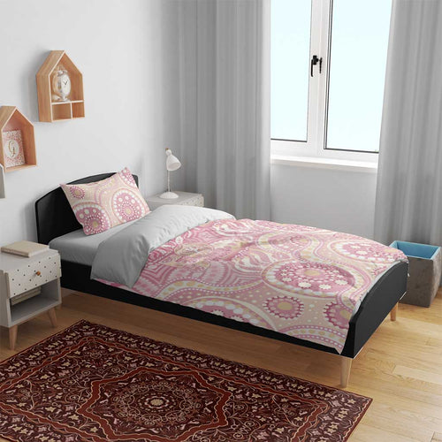 Pastel NAIDOC Week 2026 First Nations Indigenous Bedding Set Jellyfish