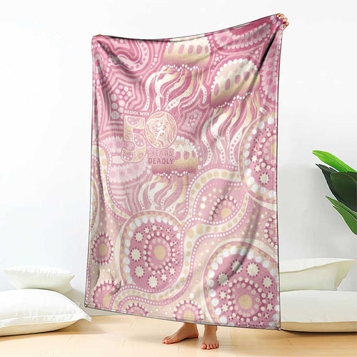 Pastel NAIDOC Week 2026 First Nations Indigenous Blanket Jellyfish