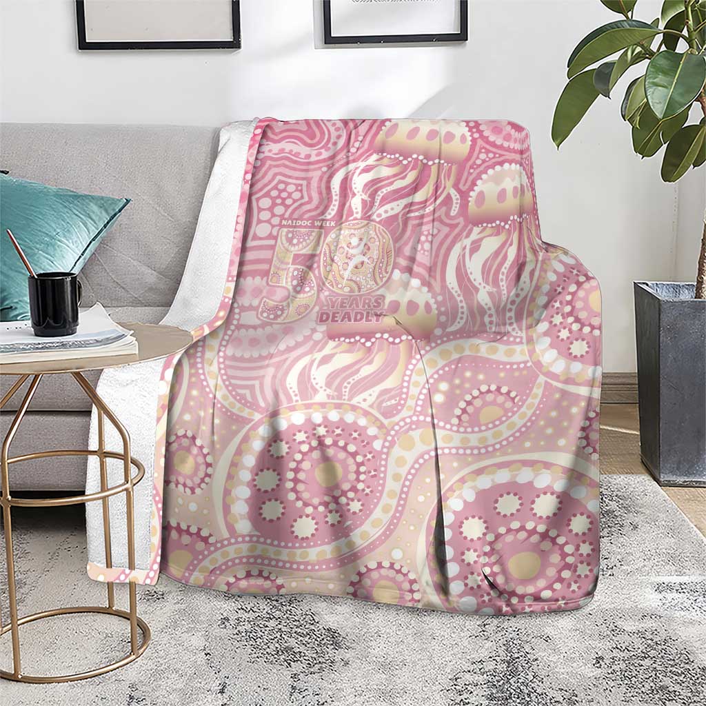 Pastel NAIDOC Week 2026 First Nations Indigenous Blanket Jellyfish