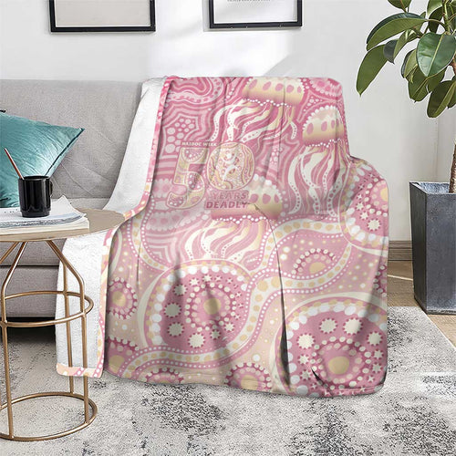 Pastel NAIDOC Week 2026 First Nations Indigenous Blanket Jellyfish