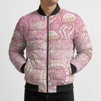 Pastel NAIDOC Week 2026 First Nations Indigenous Bomber Puffer Jacket Jellyfish