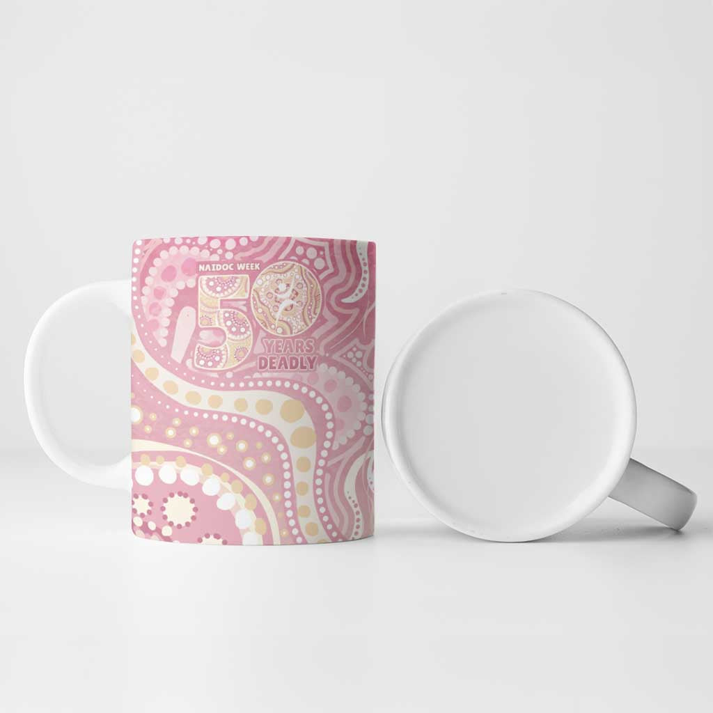 Pastel NAIDOC Week 2026 First Nations Indigenous Ceramic Mug Jellyfish