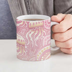 Pastel NAIDOC Week 2026 First Nations Indigenous Ceramic Mug Jellyfish