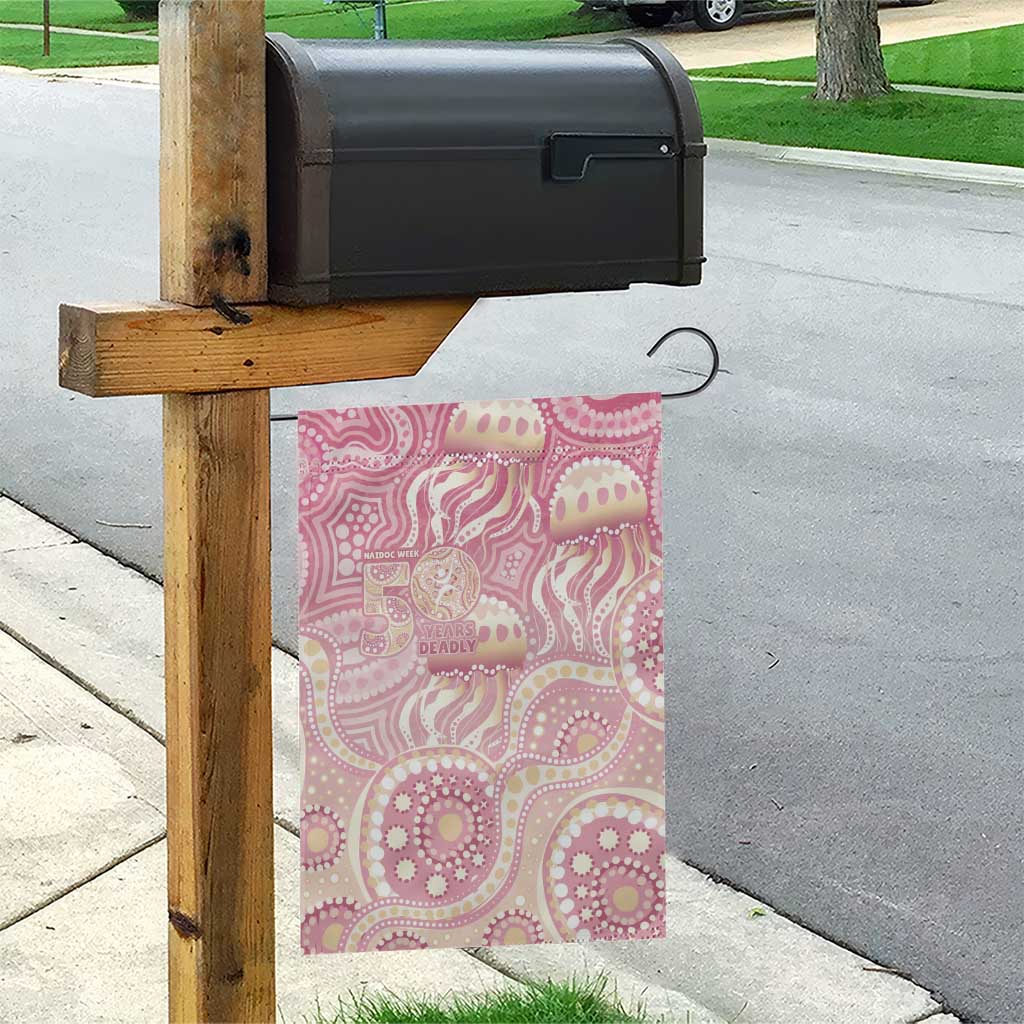 Pastel NAIDOC Week 2026 First Nations Indigenous Garden Flag Jellyfish