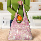 Pastel NAIDOC Week 2026 First Nations Indigenous Grocery Bag Jellyfish