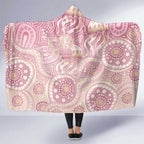 Pastel NAIDOC Week 2026 First Nations Indigenous Hooded Blanket Jellyfish