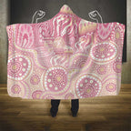 Pastel NAIDOC Week 2026 First Nations Indigenous Hooded Blanket Jellyfish