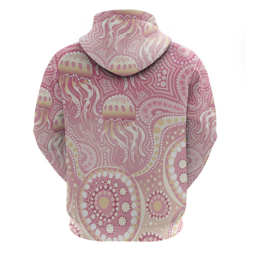 Pastel NAIDOC Week 2026 First Nations Indigenous Hoodie Jellyfish