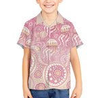 Pastel NAIDOC Week 2026 First Nations Indigenous Kid Hawaiian Shirt Jellyfish