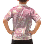 Pastel NAIDOC Week 2026 First Nations Indigenous Kid Hawaiian Shirt Jellyfish