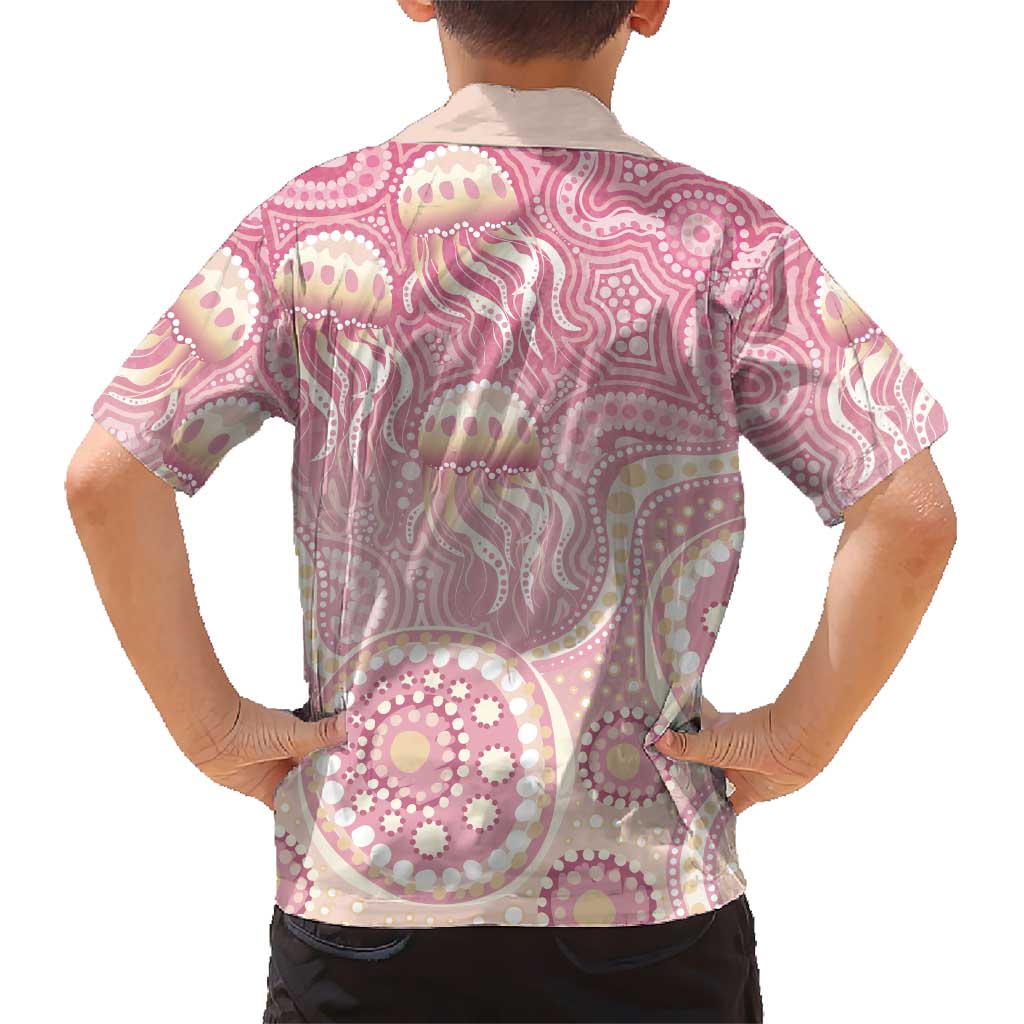 Pastel NAIDOC Week 2026 First Nations Indigenous Kid Hawaiian Shirt Jellyfish
