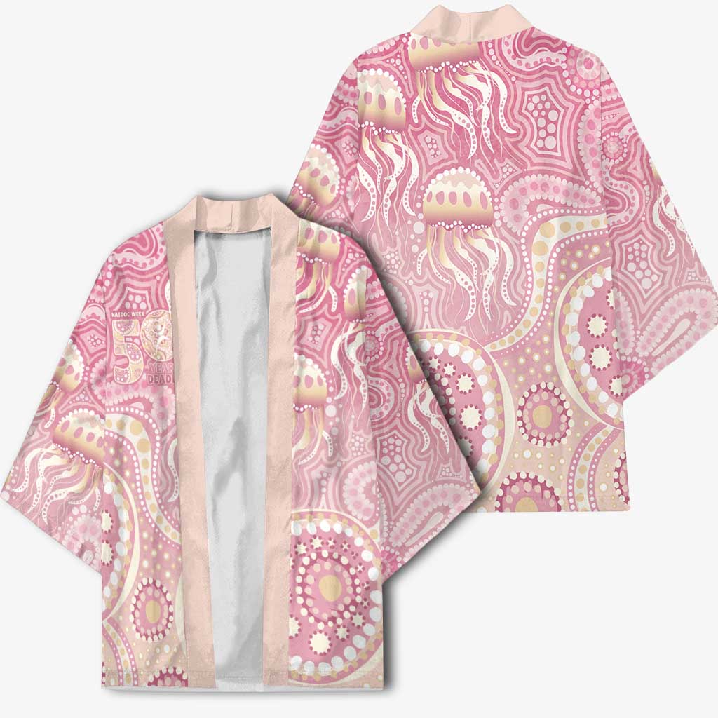 Pastel NAIDOC Week 2026 First Nations Indigenous Kimono Jellyfish