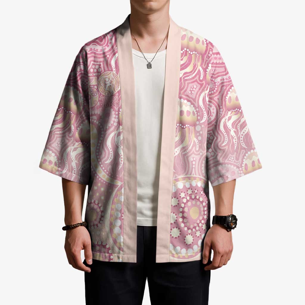 Pastel NAIDOC Week 2026 First Nations Indigenous Kimono Jellyfish