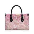 Pastel NAIDOC Week 2026 First Nations Indigenous Leather Bag Jellyfish