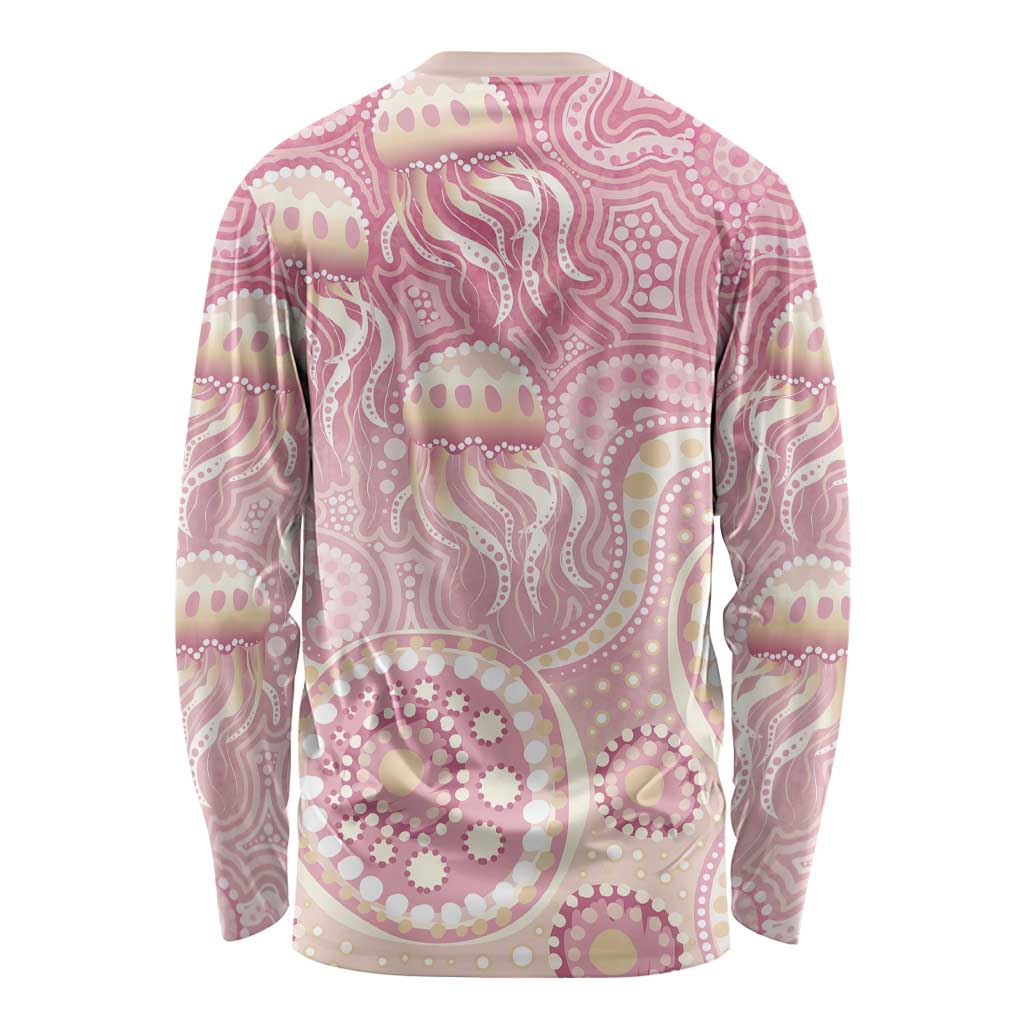 Pastel NAIDOC Week 2026 First Nations Indigenous Long Sleeve Shirt Jellyfish