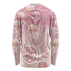 Pastel NAIDOC Week 2026 First Nations Indigenous Long Sleeve Shirt Jellyfish